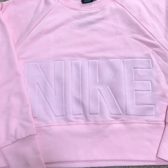 NWOT! Nike Large Terry cropped top/Sweatshirt - Picture 4 of 8
